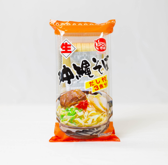 沖縄そば生麺3食袋